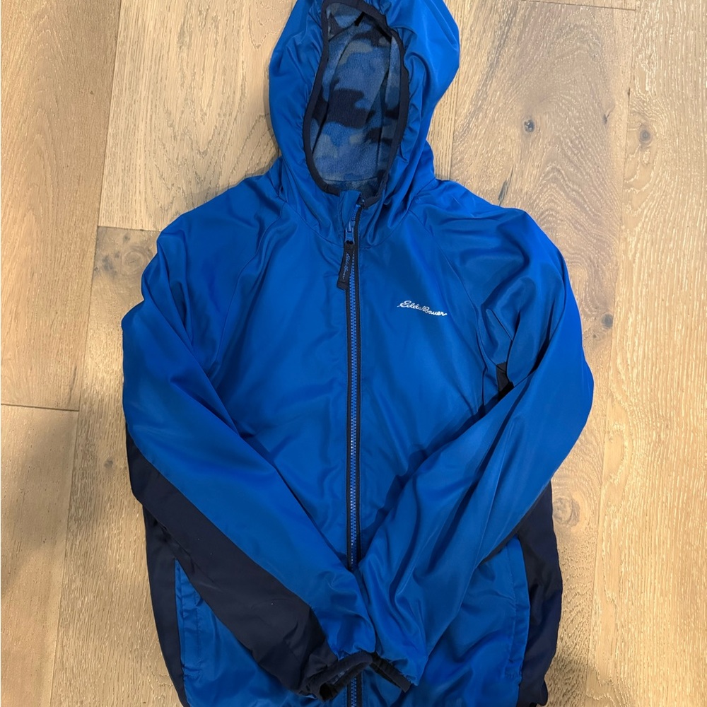 Eddie Bauer Royal Blue Hooded Jacket